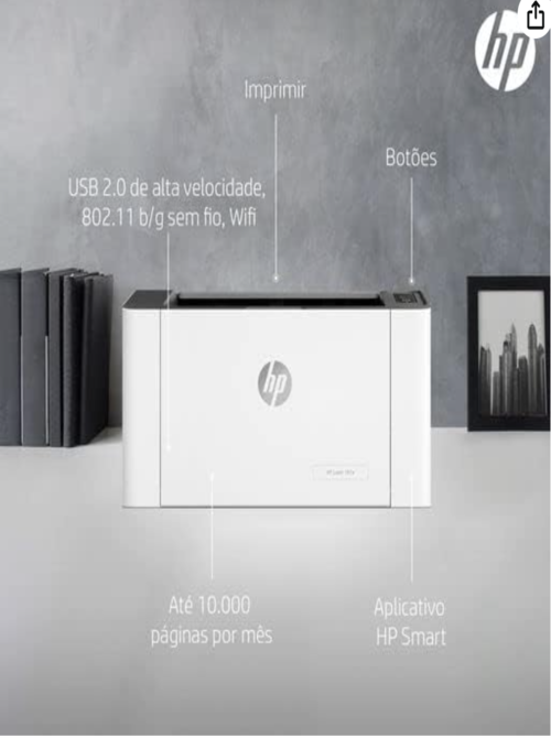 HP LASER 107W Printer